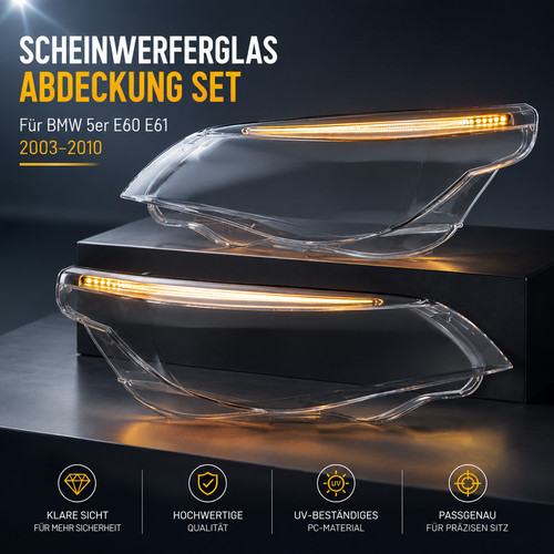 Scheinwerferglas - 2x,